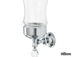 SMART LIGHT - Wall-mounted glass toothbrush holder _ Stilhaus