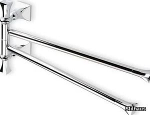 PRISMA - Swivel chromed brass towel rack _ Stilhaus