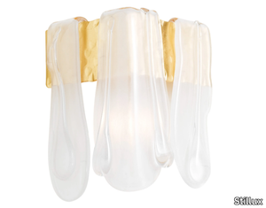 NEW DIRECTIONS 20624 - Sandblasted glass wall light _ Stillux