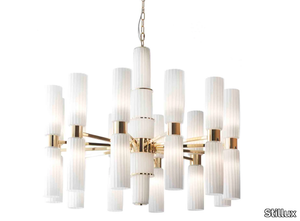 LIGHTING LAB 21016 - LED blown glass chandelier _ Stillux