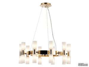 LIGHTING LAB 21041 - LED blown glass chandelier _ Stillux