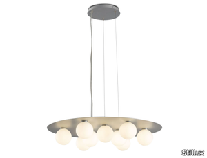 BALLOONS 21619 - LED metal and glass pendant lamp _ Stillux