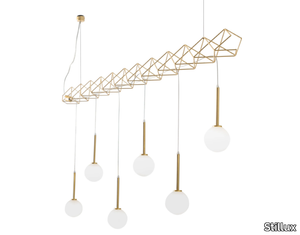 FLOW 21672 - LED metal pendant lamp _ Stillux
