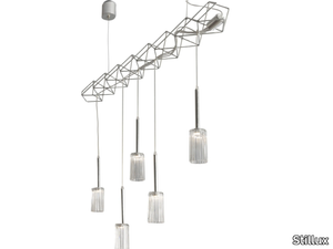 FLOW 21670 - LED metal pendant lamp _ Stillux