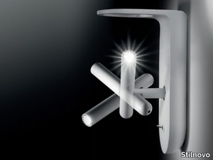 2NIGHTS - LED adjustable aluminium wall lamp _ Stilnovo