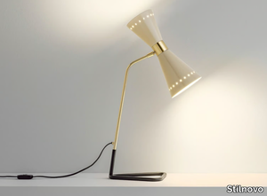 MEGAFONO - LED brass table lamp _ Stilnovo