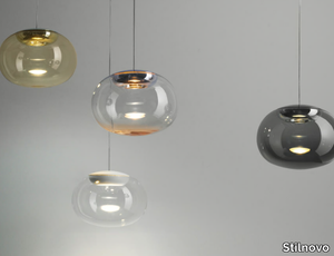 LA MARIÉE - LED blown glass pendant lamp _ Stilnovo