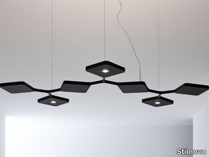 QUAD_P7 - LED aluminium pendant lamp _ Stilnovo