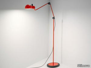 TOPO - Metal floor lamp with swing arm _ Stilnovo