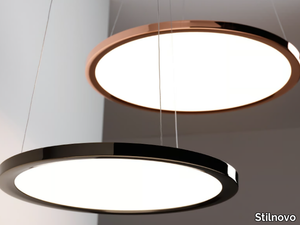 HINOMARU - LED pendant lamp in PMMA and metal _ Stilnovo