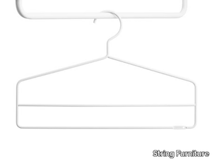 STRING® SYSTEM COAT-HANGERS - Powder coated steel clothes hanger _ String Furniture