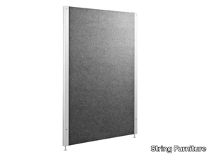 WORKS - Sound absorbing polyester office screen _ String Furniture