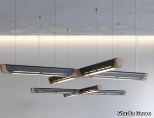 OMEGA PLUS - LED wooden pendant lamp _ Studio Beam