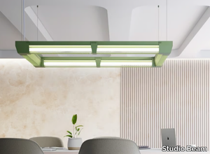 ZIGGI SQUARE - Metal pendant lamp _ Studio Beam