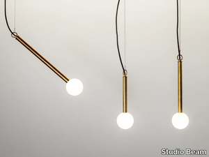 GINGER - Brass pendant lamp _ Studio Beam