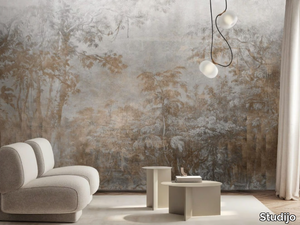 MIST - Wallpaper with floral pattern _ Studijo