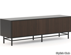 RYAN - Low wooden TV cabinet _ Stylish Club