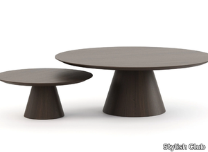 SAHARA - Round wooden coffee table _ Stylish Club