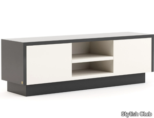 SUBLIME - Wooden TV cabinet with doors _ Stylish Club