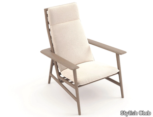 RIPA - Fabric armchair with armrests _ Stylish Club