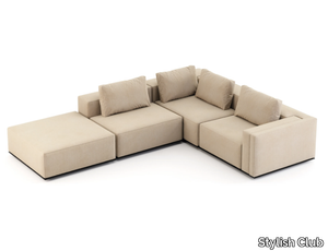 LANDFORM - Corner sectional fabric sofa _ Stylish Club