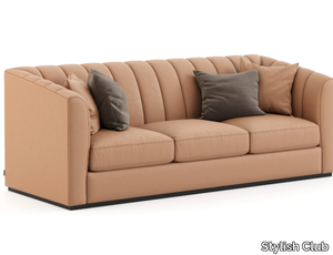 CLUB - 3 seater camel hair sofa _ Stylish Club