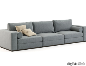 FORTUNE - 3 seater velvet sofa _ Stylish Club