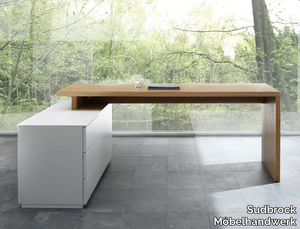 CUBO - Corner writing desk _ Sudbrock Möbelhandwerk