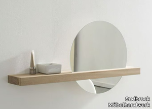 SAW - Mirror with shelf _ Sudbrock Möbelhandwerk
