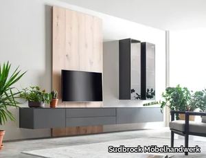 CUBO 106 - Wall-mounted TV wall system _ Sudbrock Möbelhandwerk