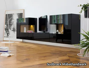 DOMINO 643 - Wall-mounted TV cabinet _ Sudbrock Möbelhandwerk