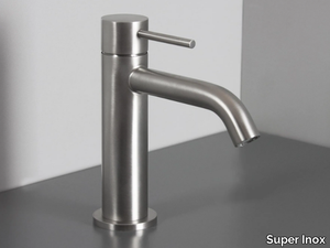 MARLEY 0341119X - 1 hole stainless steel washbasin mixer _ Super Inox