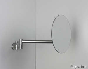 DMB 0032039X - Round wall-mounted shaving mirror _ Super Inox