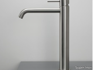 SMITH 0391120X - High stainless steel washbasin mixer _ Super Inox