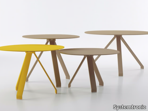 CELES - Aluminium coffee table _ Systemtronic