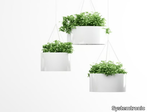 GREEN CLOUD - Hanging aluminium plant pot _ Systemtronic