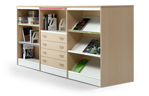 CLASS - Modular aluminium and wood office shelving _ ACTIU