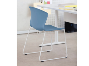 WHASS - Stackable sled base chair _ ACTIU