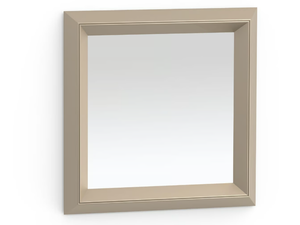 DOUBLE - Square framed metal mirror _ ALBEDO