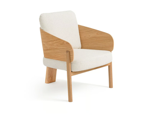 MARAIS - Fabric easy chair with armrests _ AMPM