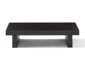 TAU - Rectangular wooden coffee table _ AMURA