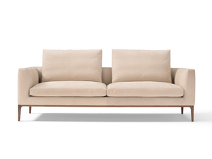 LEONARD - 2 seater leather sofa _ AMURA