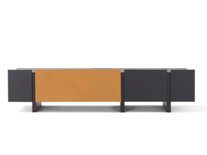 SISTEMA PARERE 2 - TV cabinet with flap doors _ AMURA