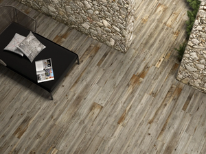 INNOVATIVE SLABS - QUERCIA TROPICALE - Porcelain stoneware flooring with wood effect _ ARIOSTEA