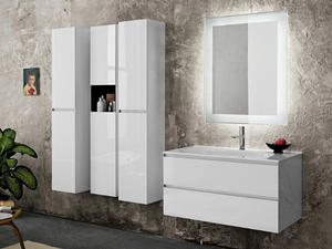 DOMINO - Sectional crystal vanity unit with drawers _ ARTELINEA