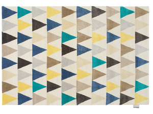 FLAG - Handmade rug with geometric shapes _ ASPLUND