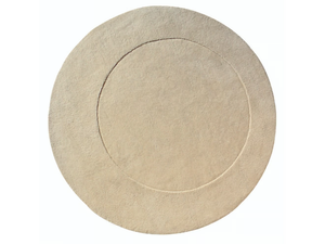 TRACE - Solid-color round rug _ ASPLUND