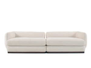 ALPHA - Modular 3 seater fabric sofa _ Able