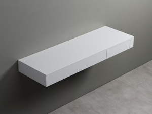 CORIAN® ELEMENTS - Corian® washbasin countertop _ Acquapazza