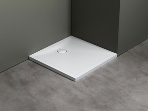 CRIS80X80 - Square Corian® shower tray _ Acquapazza